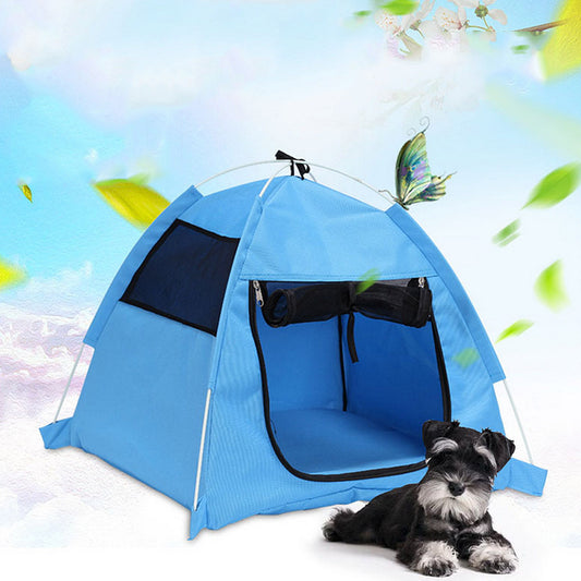 Niche pliable anti-moustiques pour chiens de compagnie