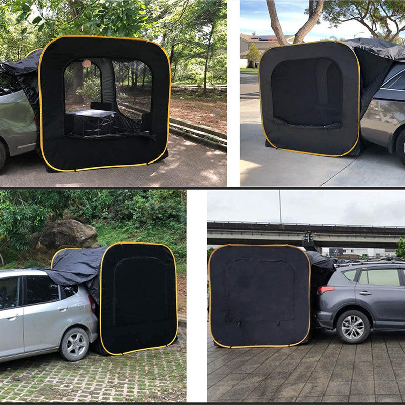 Tente de hayon escamotable pour camping en plein air – Imperméable avec pare-soleil