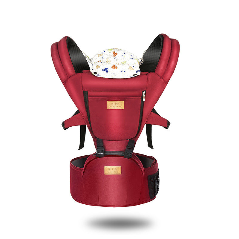 Porte-bébé respirant avec tabouret de taille