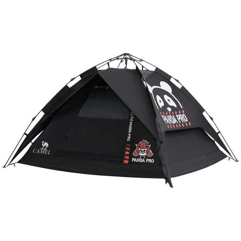 Tente de camping extérieure pliable double, épaissie, imperméable, à ouverture automatique rapide – idéale pour les aventures en pleine nature