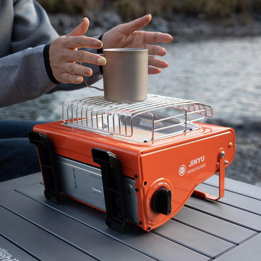 Réchaud Chauffant Portable pour Camping et Voiture en Plein Air