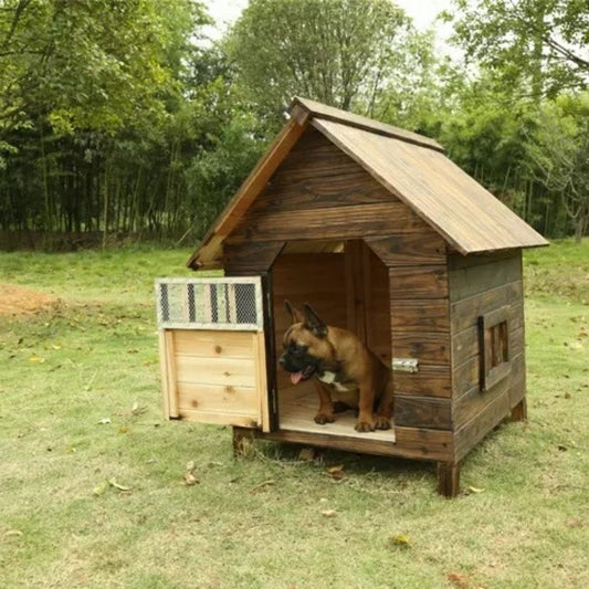 Chenil en bois pour toutes les saisons