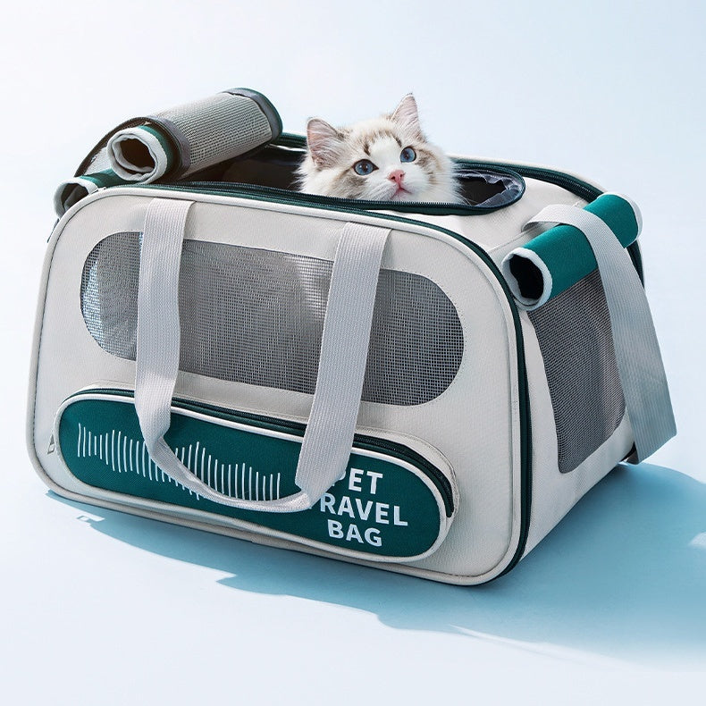 Sac de transport pour animaux de compagnie, souple, pliable, portable, pour chiens et chats, approuvé par les compagnies aériennes, souple, pliable, pour chiots, adapté