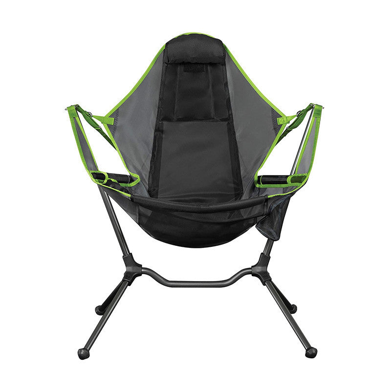 Chaise à bascule de camping extérieur, chaises pliantes portables