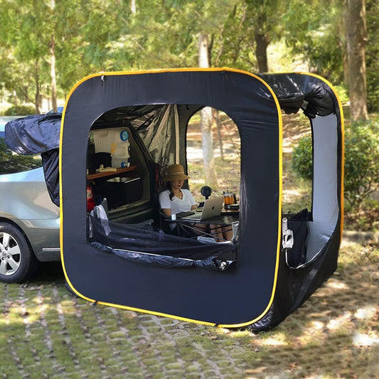 Tente de hayon escamotable pour camping en plein air – Imperméable avec pare-soleil