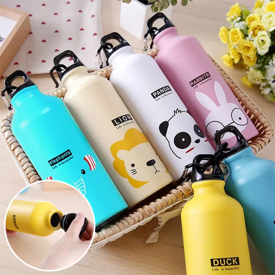 Gourde isotherme pour enfant avec dessin animé Lapin 500ml pour le camping